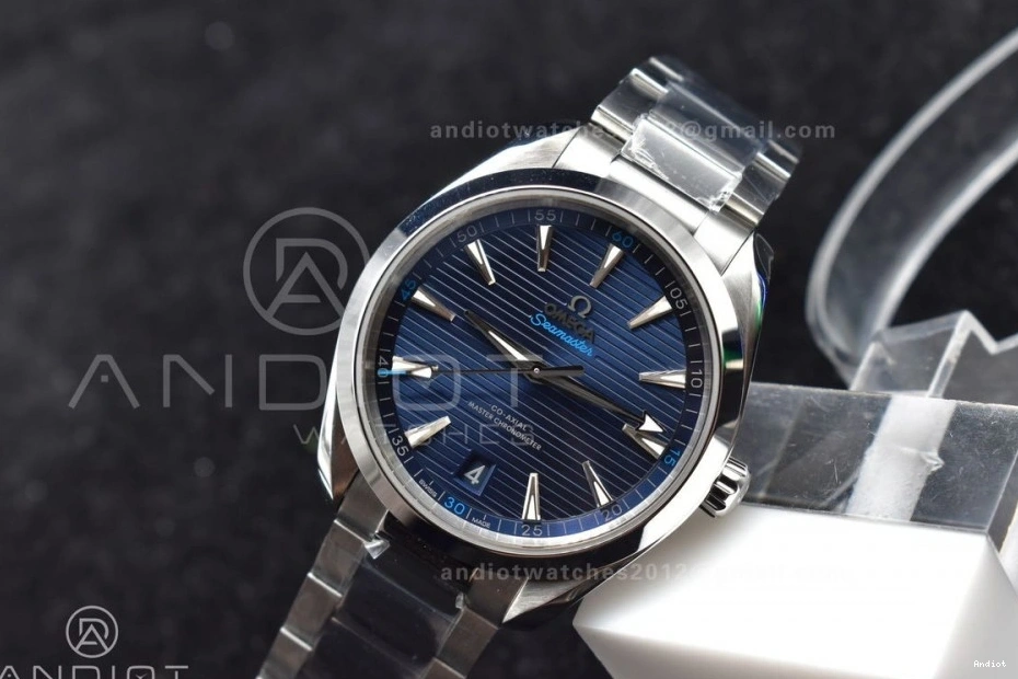 VSF 150M Best Edition 1:1 Bracelet SS Blue Terra On A8900 Aqua Dial SS 1229